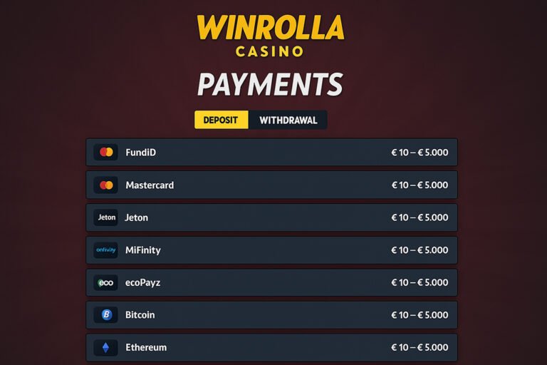 Winrolla Casino Erfahrungen - Jetzt Registrieren und Bonus sichern!